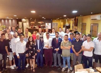 Jantar Homenagem Bombeiros de Madrid – Julho 2017