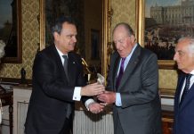 Entrega do Prémio Fórum a sua Majestade, o Rei Juan Carlos