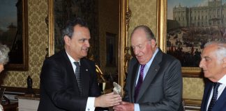 Entrega do Prémio Fórum a sua Majestade, o Rei Juan Carlos