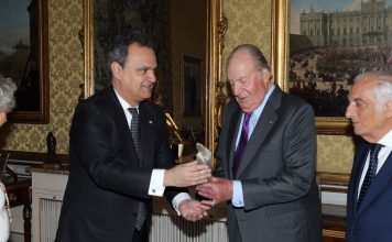 Entrega do Prémio Fórum a sua Majestade, o Rei Juan Carlos