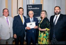 Prémios Raia Diplomática distingue o presidente do Fórum dos Portugueses em Espanha, Manuel Pereira Ramos